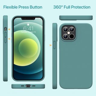 Liquid Silicone Phone Case For iPhone12 mini/12/12 pro/12 pro max